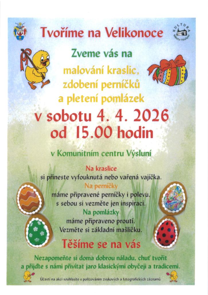 Velikonoční tvoření